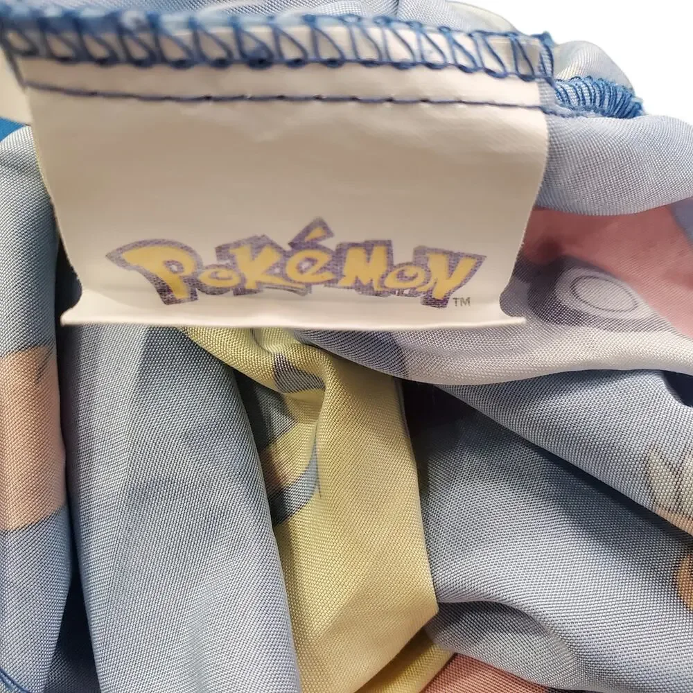 Nintendo POKEMON Full Sheet Set Bedding Pikachu Fitted Flat 2 Pillowcases